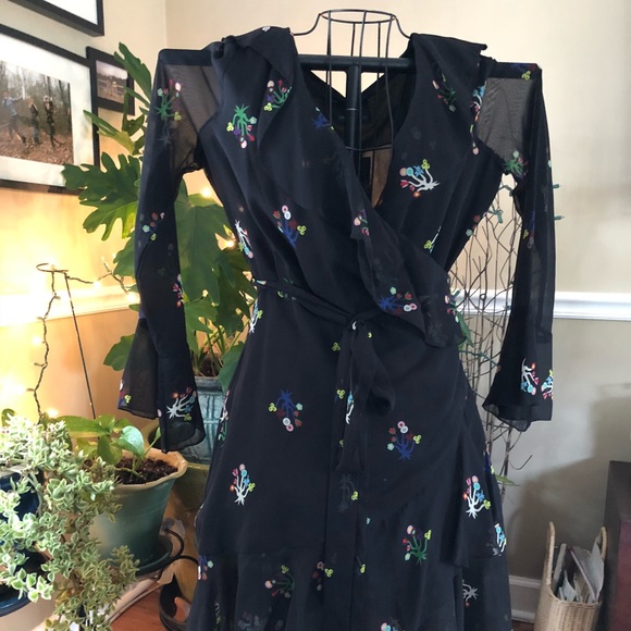 cynthia rowley malibu wrap dress
